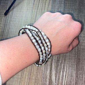 wrap around pearl bracelet